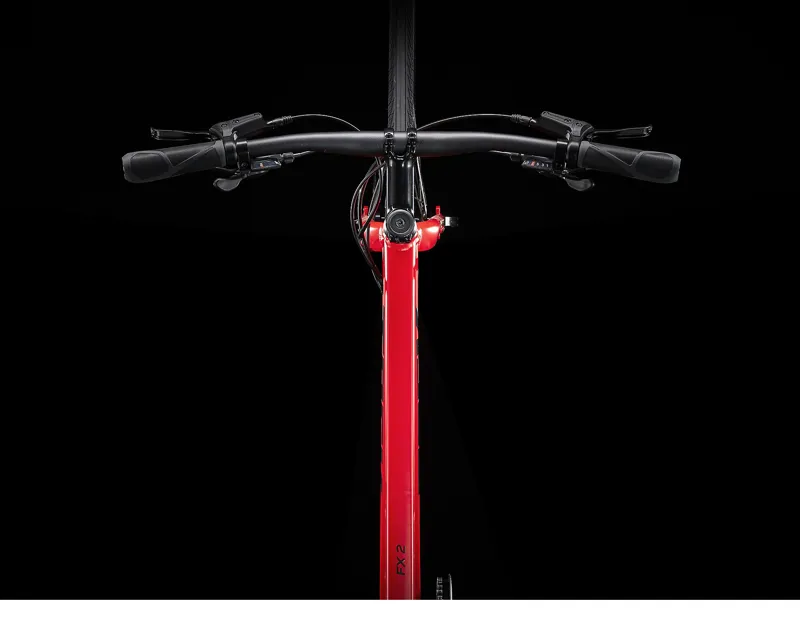 Trek FX 2 Disc Hybrid Bike in Viper Red-8